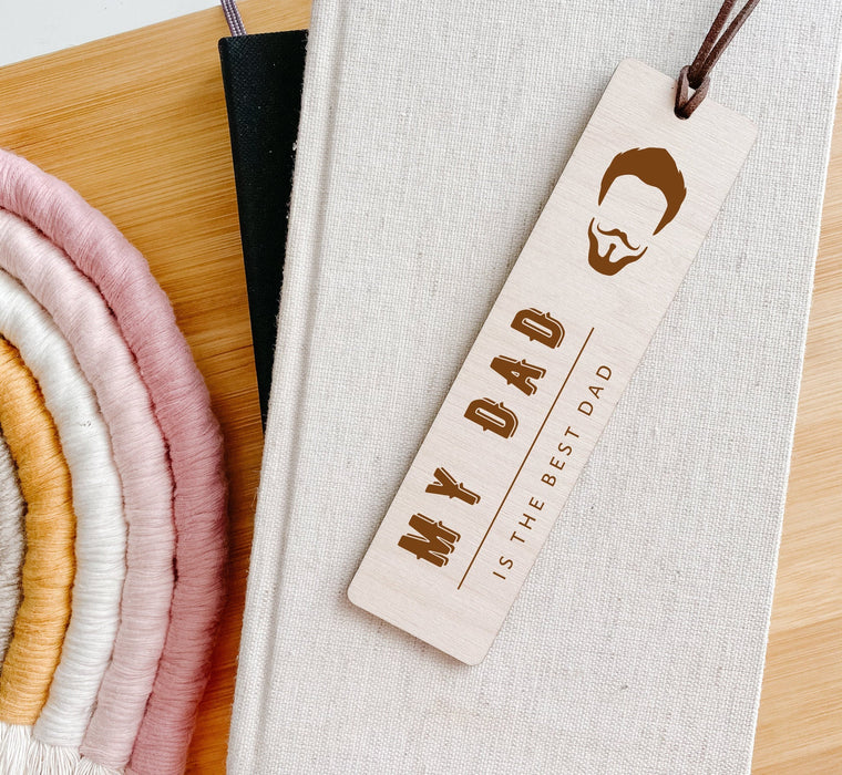 Bookmark for Father's Day, Personalized Father's Day Gift, Custom Dad Gift, Dad Gift, Best Dad Ever, Funny Dad Gift, First Dad Gift, For Him
