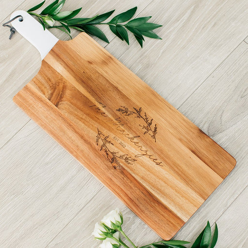 Personalized Wooden Cutting + Cheese Board | Cutting Board