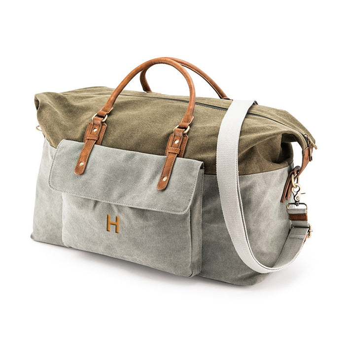 Personalized Weekend Canvas Bag | For Him