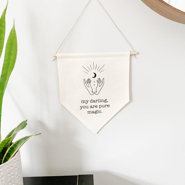 My Darling You Are Magic | Canvas Banner