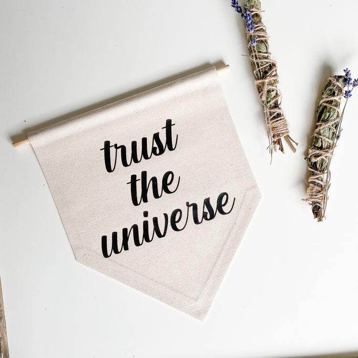 Trust the Universe | Canvas Banner