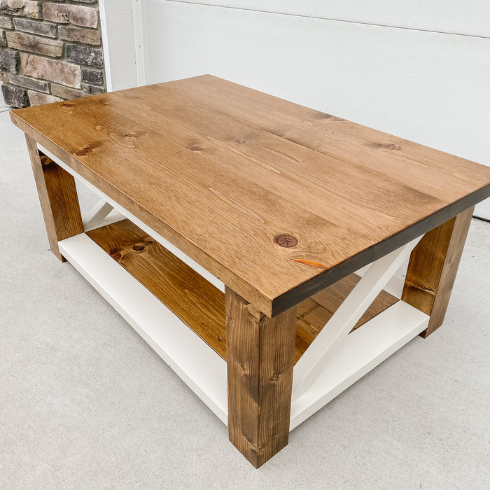 Handcrafted Solid Wood Coffee Table | Furniture