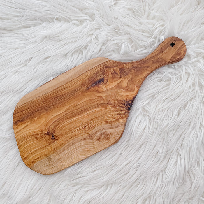 Solid Olive Wood Serving Board | Engravables