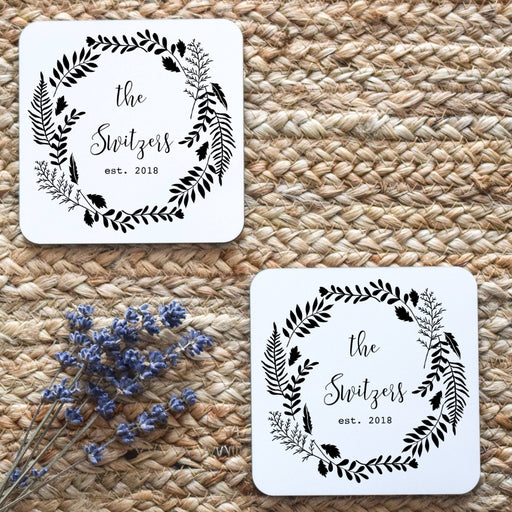 Personalized Cork Backed Coasters | Coasters