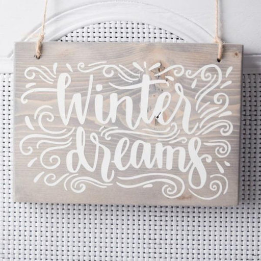 Winter Dreams, White Christmas, White Christmas Decor, Holiday Decor, Christmas Decor, Winter Decor, Snow Decor, Holiday Wall Art