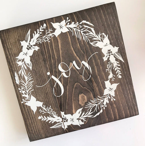 Joy Holiday Sign, Holiday Decor, Christmas Decor, Christmas Gift, Modern Xmas, Holiday Joy Sign, Joy Sign, Christmas Sign, Christmas Wall Ar