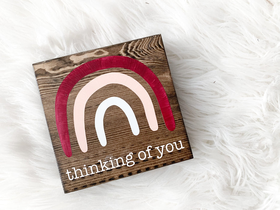 Thinking of You Sign, Infertility Awareness, Miscarriage Awareness, Grief Gift, Miscarriage Gift, Gift for Loss, Gift for Miscarriage,