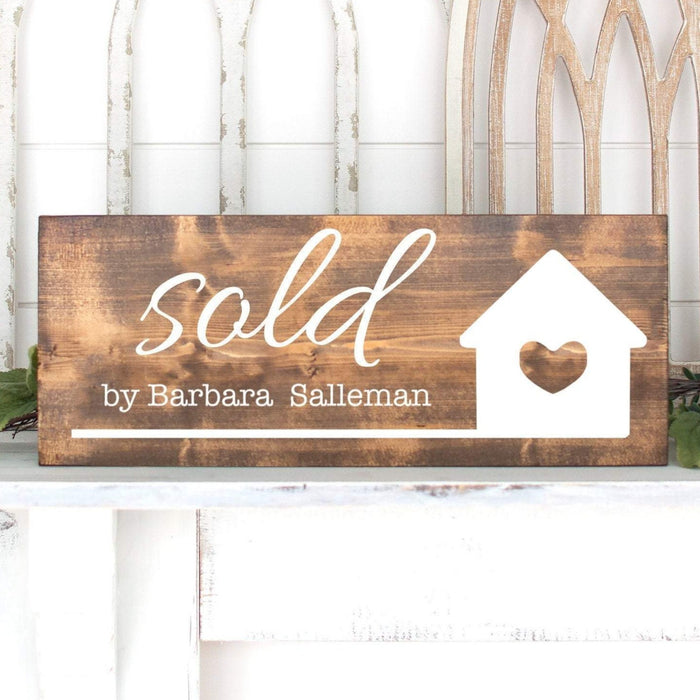 Sold Sign for Real Estate Agent | Realtor Sign