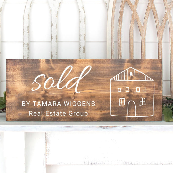 House Sold Sign for Realtors | Realtor Sign