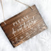 Please Do Not Disturb Sign, Do Not Disturb Sign, Do Not Disturb Hanging Sign, Treatment in Session Sign, Do Not Knock Sign, In Session Sign