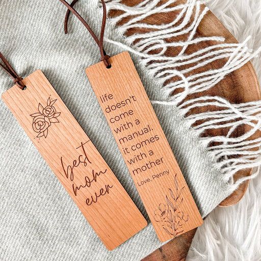 Personalized Mother's Day Bookmark, Mother's Day Gift, Mother's Day Bookmark, Custom Bookmark, Custom Mother's Day Gift, New Mom Gift