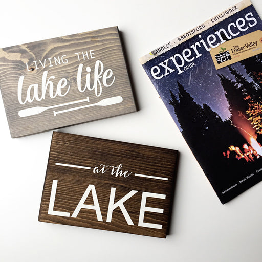 Lake Life, Lake Decor, Cabin Decor, Lake Home Decor, At The Lake, Life is Better, Better at the Lake, At the lake decor, Living Lake Life